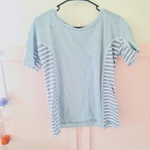 Hem & Thread Blue Blouse Size S